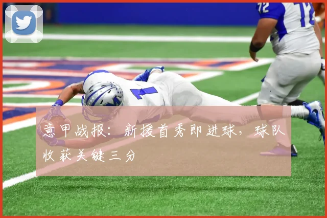 意甲战报：新援首秀即进球，球队收获关键三分
