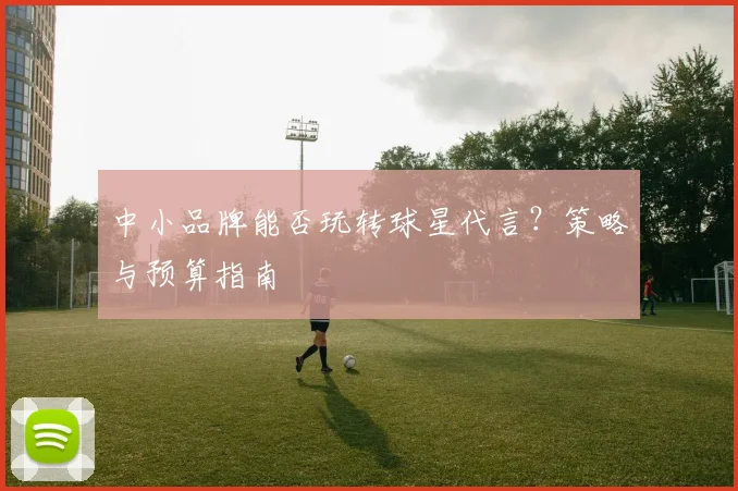 中小品牌能否玩转球星代言？策略与预算指南
